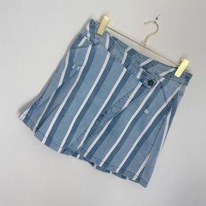 Kut From The Kloth Connie Asymmetrical Denim Skirt